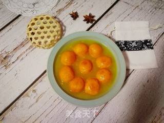 #团圆饭#orange Juice Sweet Potato Balls recipe