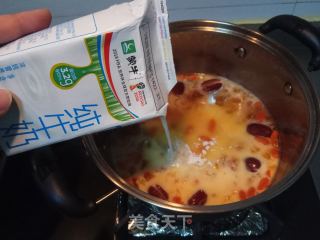 Nourishing Milk Peach Gum Syrup recipe