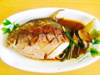 Pan-fried Pomfret recipe