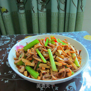 Squid Tofu Shreds recipe