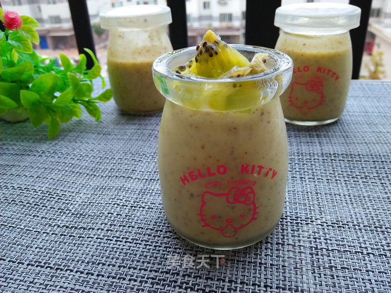 Kiwi Cold Pudding