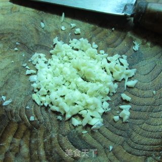 Cold Garlic Rice Teng Vegetable recipe