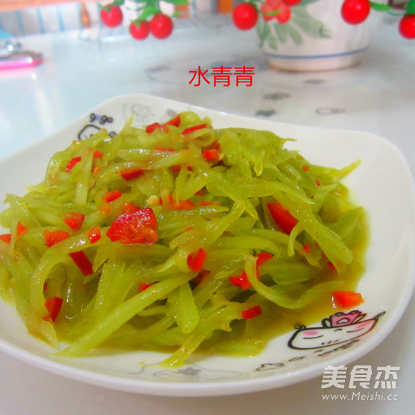 Shredded Lettuce with Hot Pepper recipe