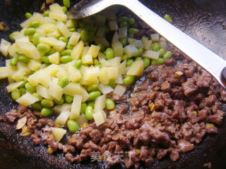 Diced Beef with Bean Flavor recipe