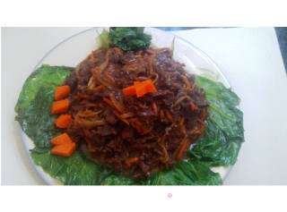 Stir-fried Shredded Beef with Ginger recipe