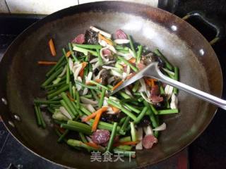 Mushroom Garlic Stalk recipe