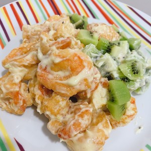 Wasabi Shrimp Balls in A Chinese Restaurant? Can I Do It at Home? Come Try recipe