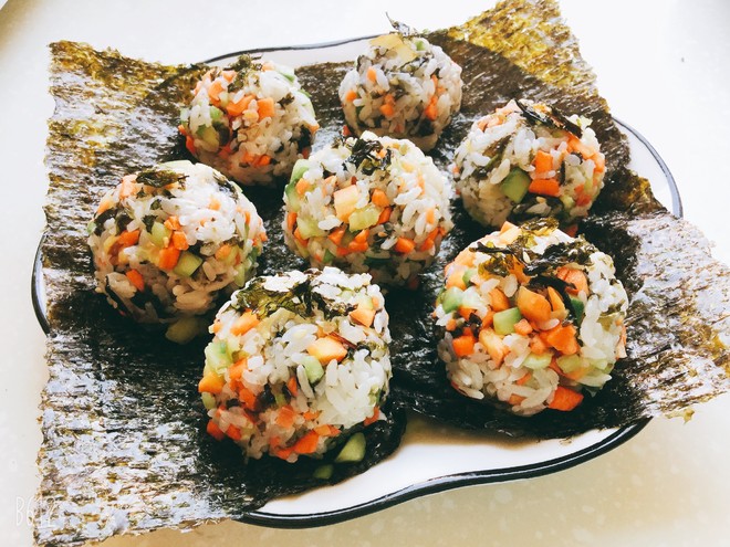 Seaweed Rice Ball recipe