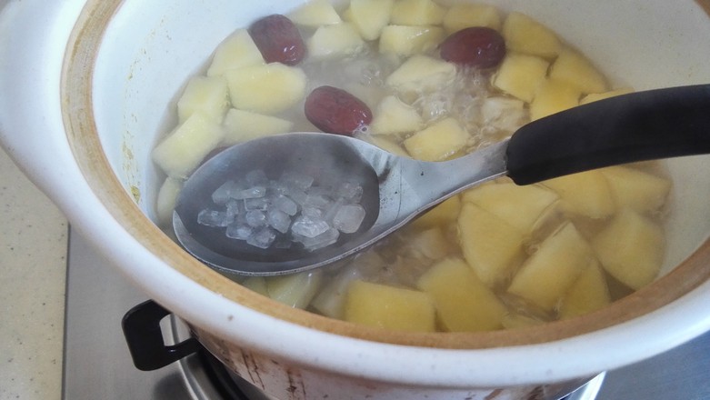 Apple Horseshoe Sweet Soup recipe