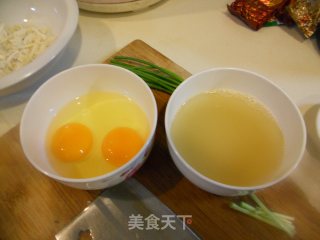 Fresh and Tender---crab Noodle Steamed Egg recipe