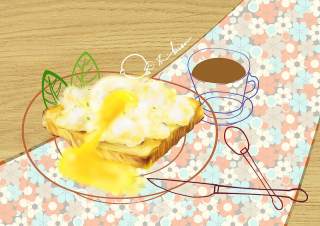 [recipe] Egg White Burning Clouds Belong to The Temperature of Winter recipe