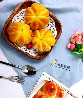 #新良第一节烤大赛#super Cute Pumpkin and Purple Rice Buns recipe