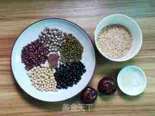 Five Bean Brown Rice Sweet Porridge recipe