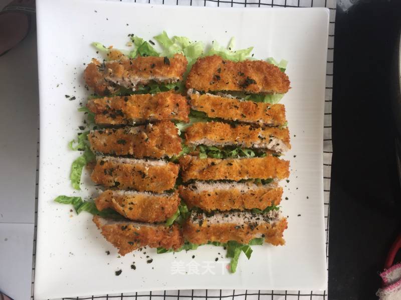 Crispy Fried Pork Cutlet recipe