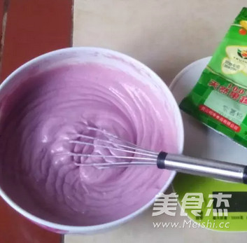 Purple Sweet Potato Cream Ice Cream recipe