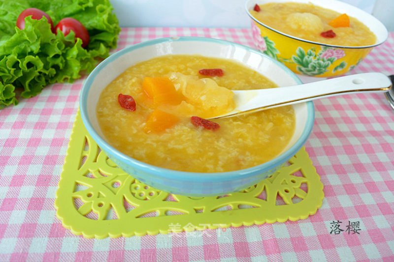 Pumpkin Snow Fungus Congee recipe