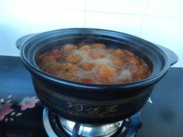 Sour Soup Meatball Casserole recipe
