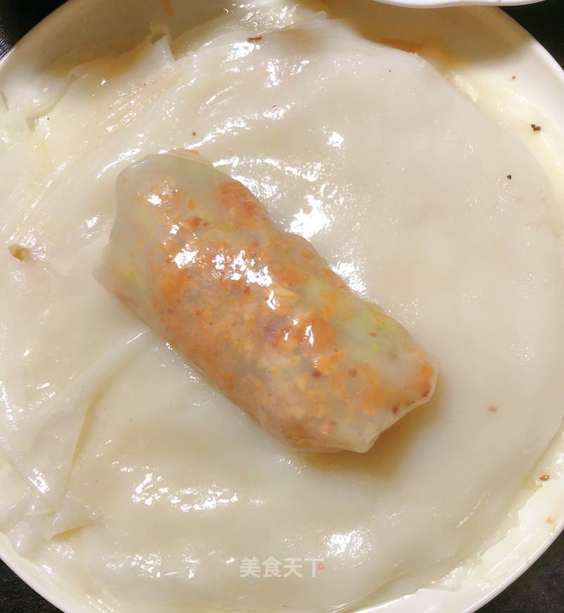 Homemade Roll Noodles with Cold Skin recipe