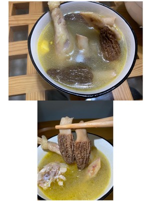 The More Delicious Stewed Chicken Soup with Morel Mushrooms, Suitable for All Ages, is Here. recipe