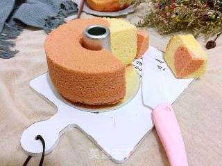 6 Inch Two-color Chiffon Cake recipe