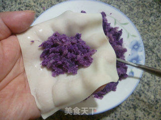 Crispy Purple Sweet Potato recipe