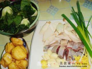 Cured Duck Mixed Pot recipe