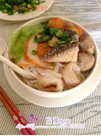 Teochew Fish Ball Noodle recipe
