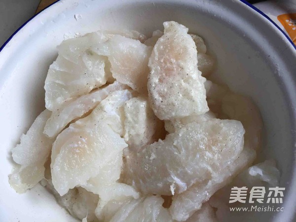 Sour Tang Long Li Fish Fillet recipe