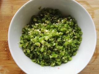 Stir-fried Dry Paste with Green Peppers recipe