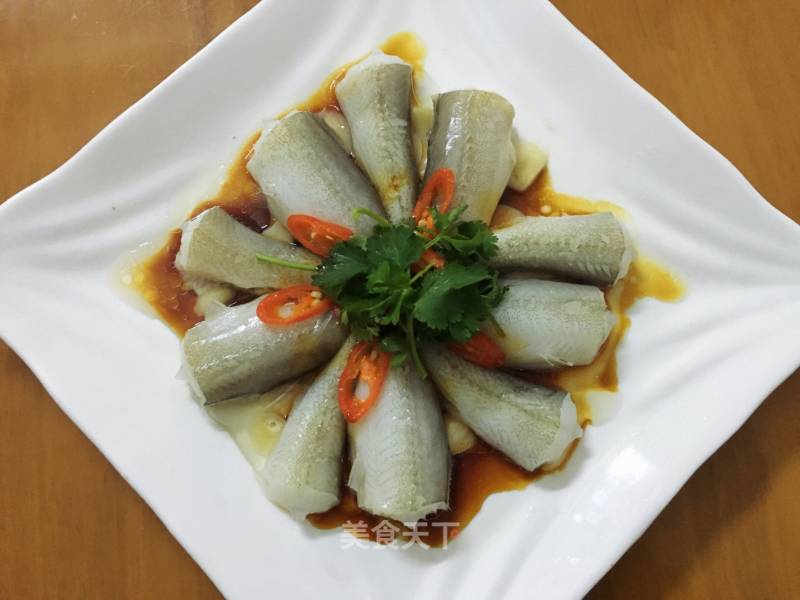 Steamed Tofu Fish with Garlic
