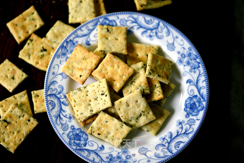 How to Make Seaweed Soda Crackers recipe