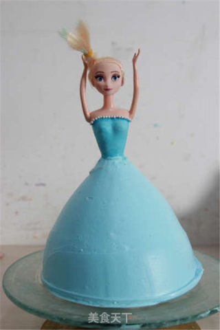 [tomato Recipe] Frozen Princess Cake-every Girl is Her Own Little Magic Princess recipe