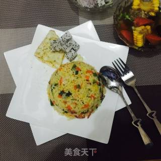 Different Egg Fried Rice recipe