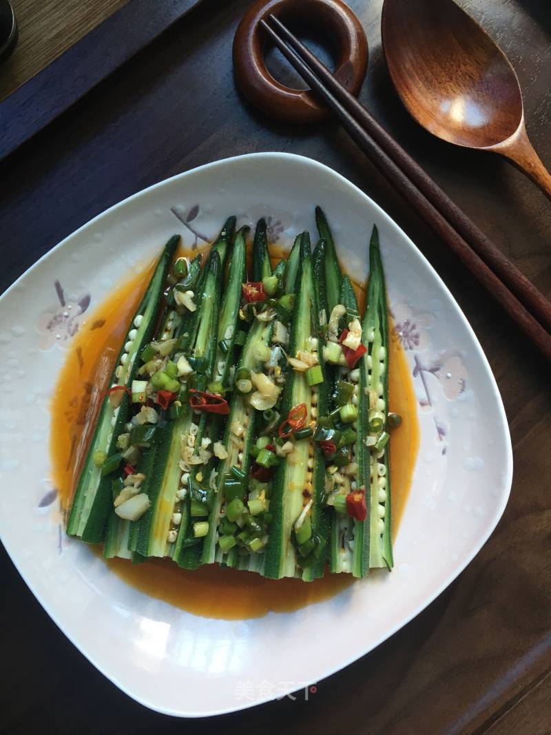 Red Oil Okra recipe