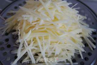 Vegetarian Fried Potato Shreds recipe