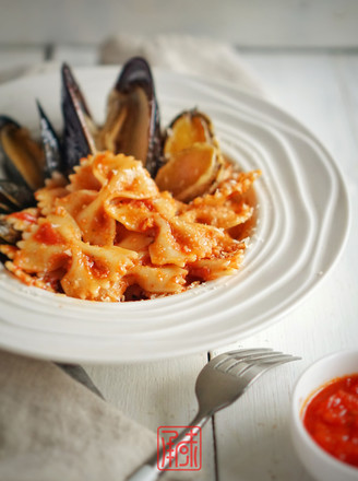 Chengwei Seafood Abalone and Butterfly Pasta recipe