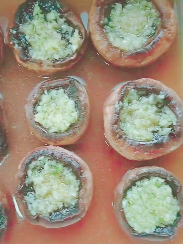 Garlic Baked Mushrooms recipe