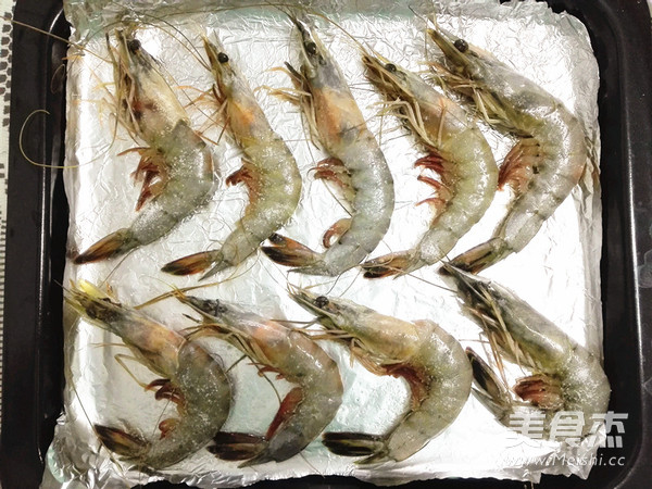 Salt Grilled Shrimp recipe