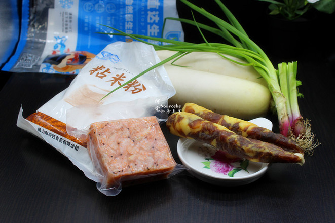 Cantonese New Year's Eve Dinner, Cantonese Carrot Cake recipe