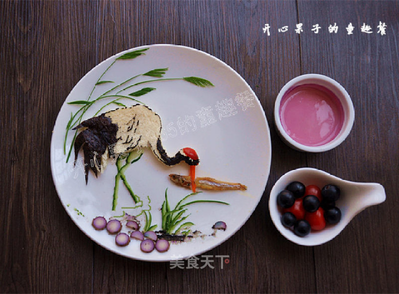 Teach You How to Use Toast to Easily Make A Creative Meal of Chinese Painting Version recipe