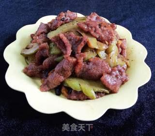 Stir-fried Beef with Bitter Melon recipe