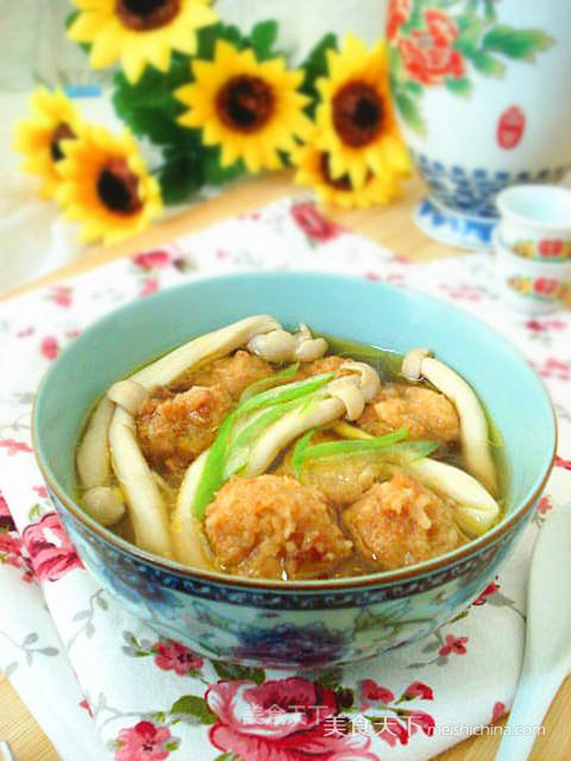 Seafood Mushroom Soup recipe