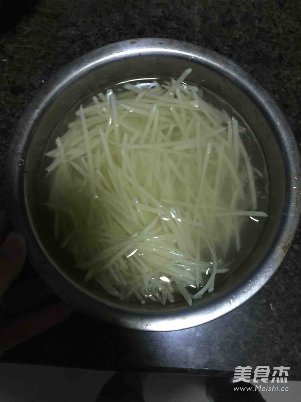 Vinegar Shredded Potatoes recipe