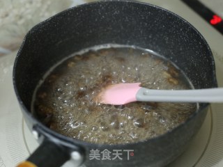 Pearl Milk Tea Flow Heart Cake recipe