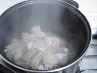 Yam Pork Ribs Soup recipe