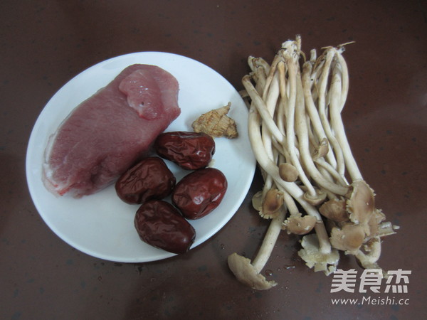 Supor Tea Tree Mushroom Pork Lean Meat Soup recipe