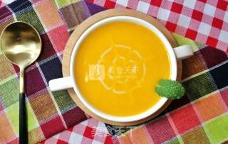 Pumpkin Soup with Milk recipe