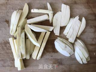 Roasted Sweet Potato Strips recipe