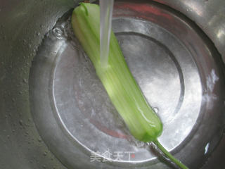 Bamboo Shoots and Dried Vegetables Boiled to Bloom at Night recipe