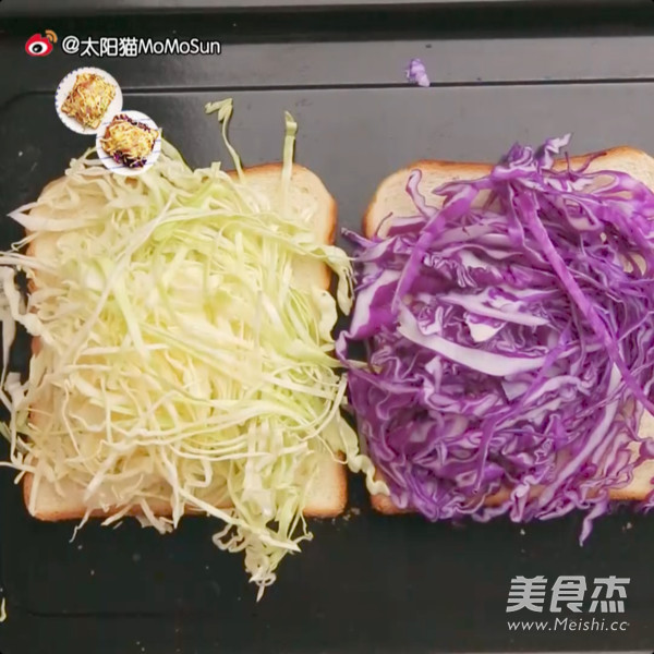 Okonomiyaki Flavor Toast | Sun Cat Breakfast recipe